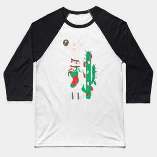 Christmas llama Baseball T-Shirt